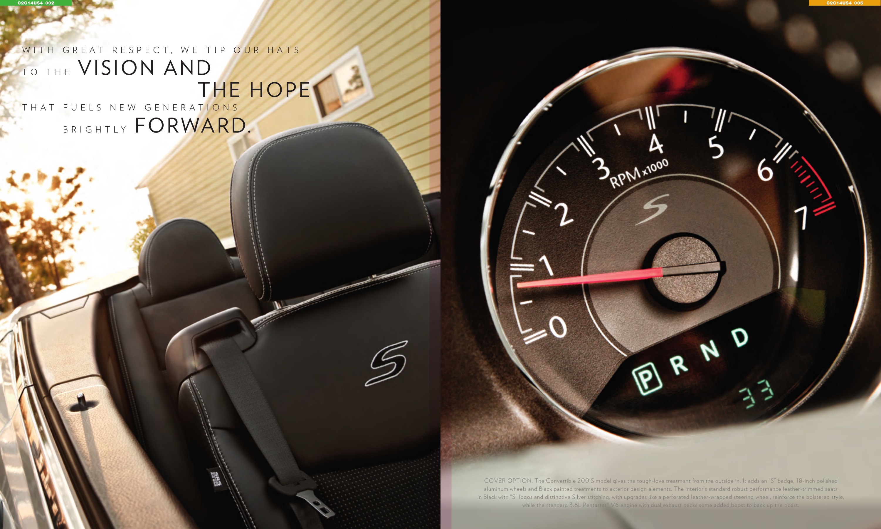 2014 Chrysler 200 Brochure Page 16
